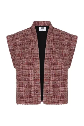 Gilet Maxime - Roze Dessin