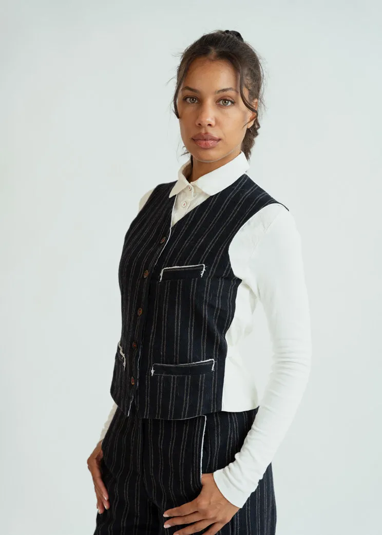 Hannoh Navy Gemma Gilet