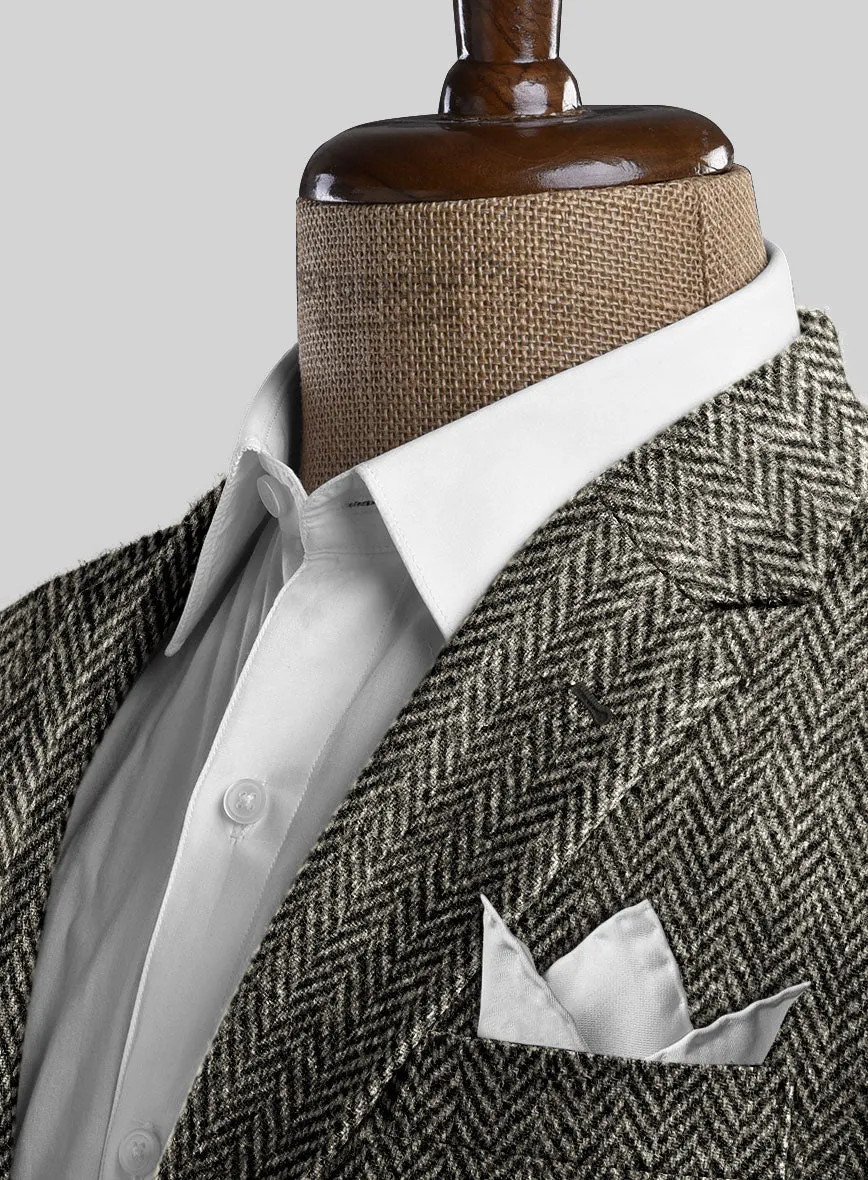 Harris Tweed Vintage Herringbone Jacket