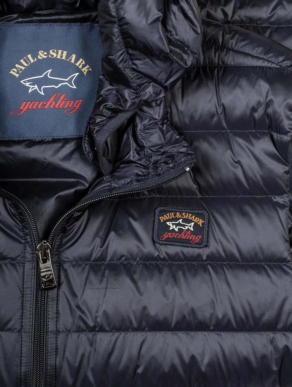 Hooded Gilet Navy