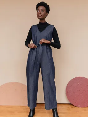 Jaipur Denim Jumpsuit - Blue Denim