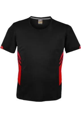 Kids Tasman Tee Black/Red