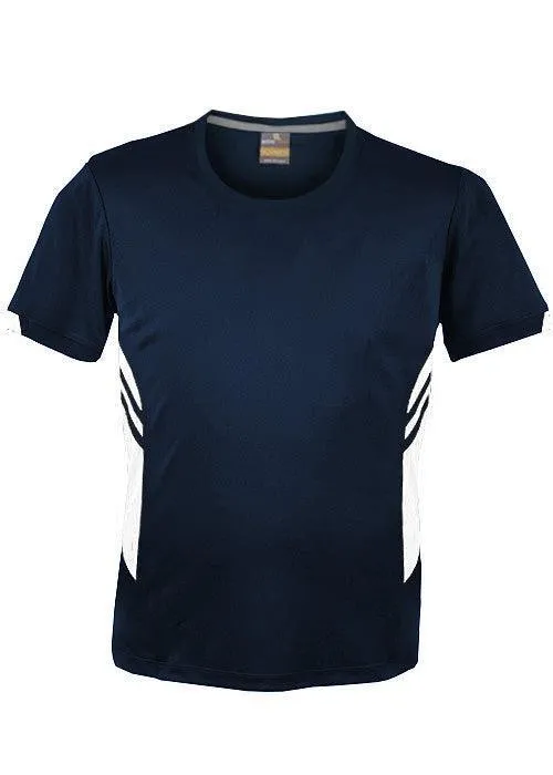 Kids Tasman Tee Navy/White