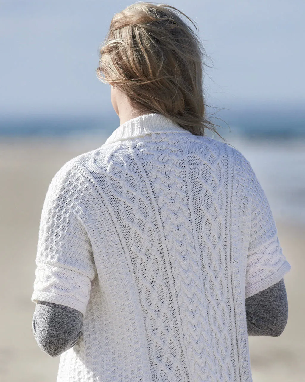 Knitting Pattern Aran Jacket