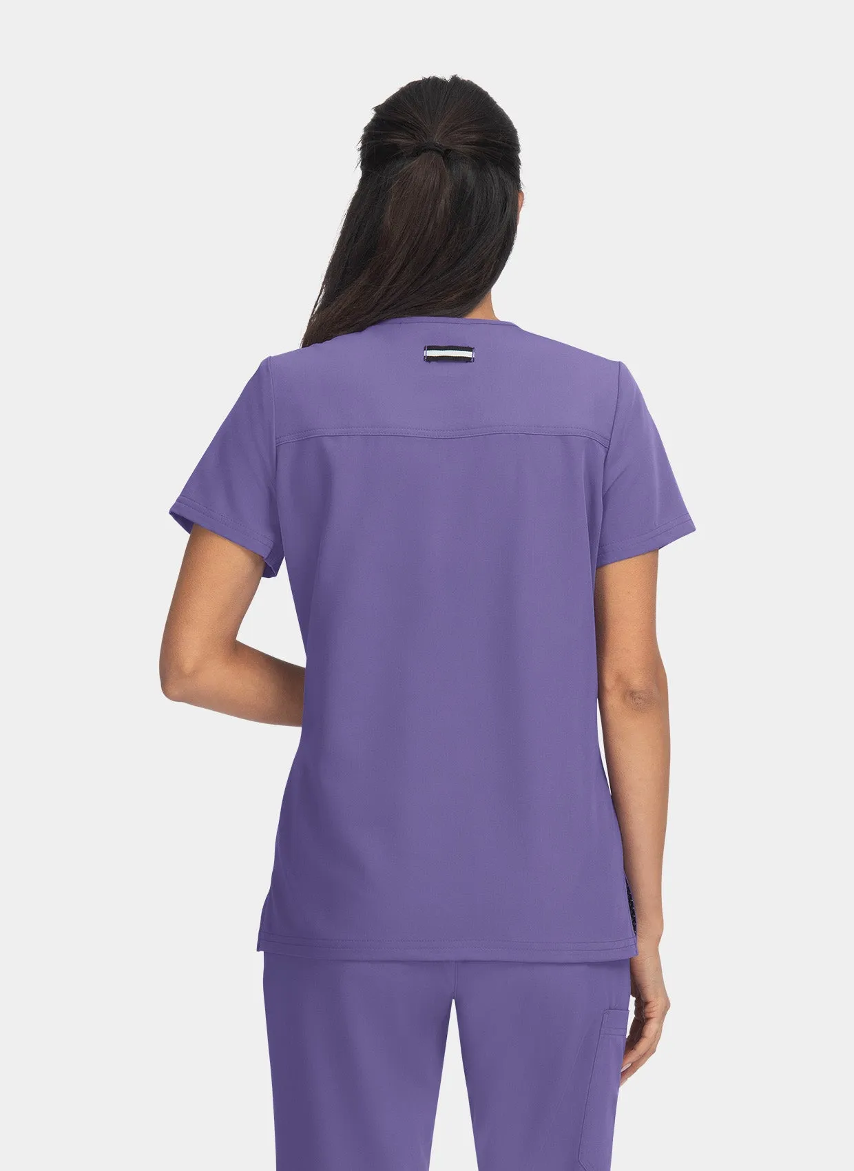 Koi Next Gen Hustle And Heart Scrub Top - Wisteria