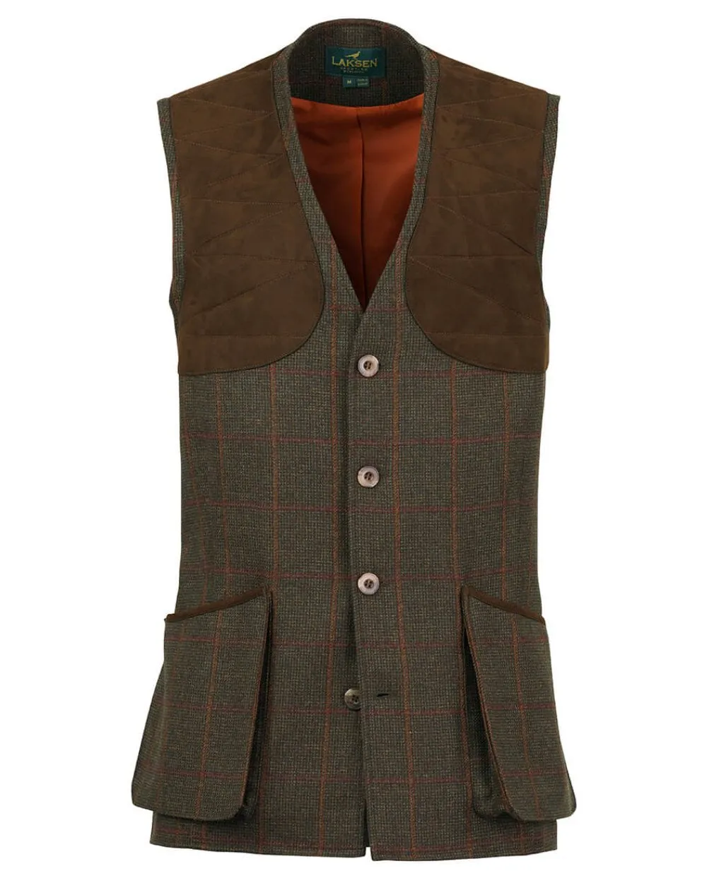 Laksen Hastings Leith Tweed Shooting Vest