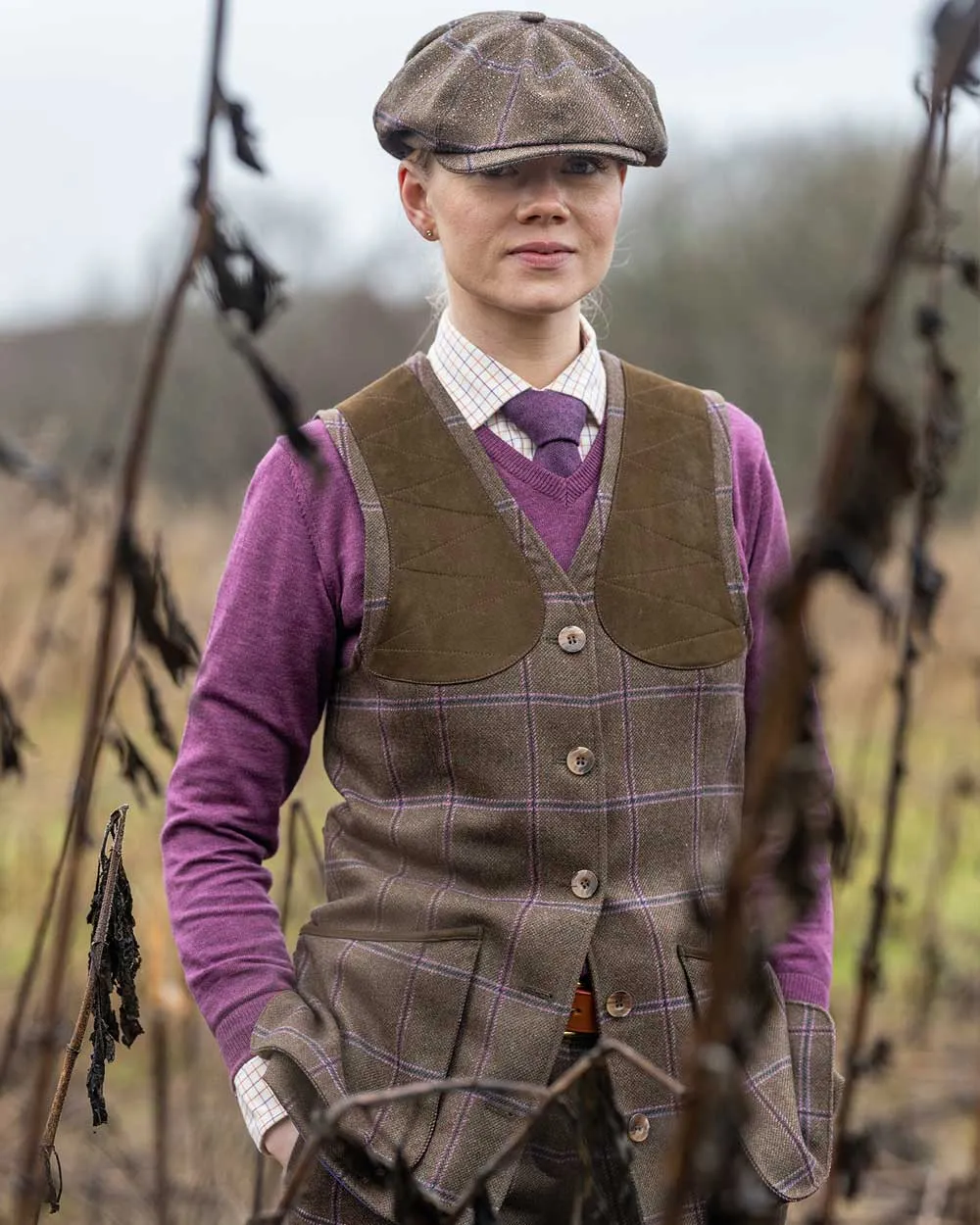 Laksen Pippa Beauly Tweed Shooting Vest