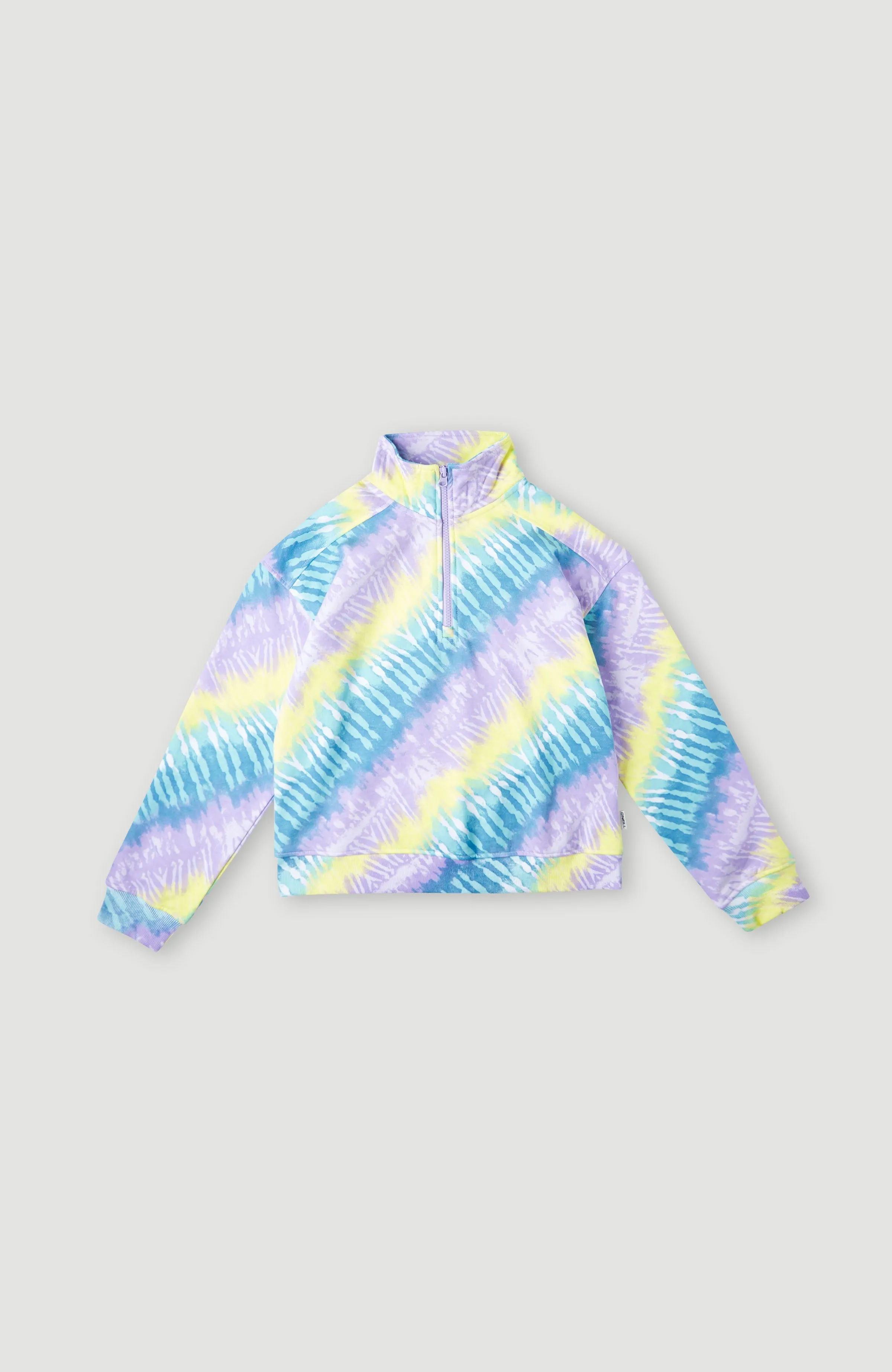 Lei Half Zip Pullover | Blue Tie Dye