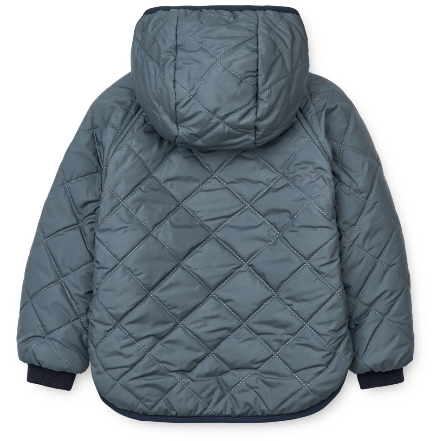 LieWood Whale Blue Multi Mix Jackson Reversible Jacket