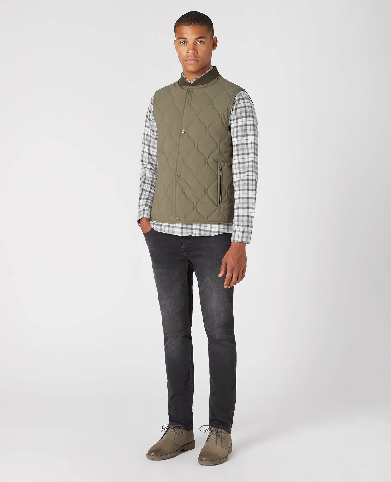 Lightweight Quilted Gilet