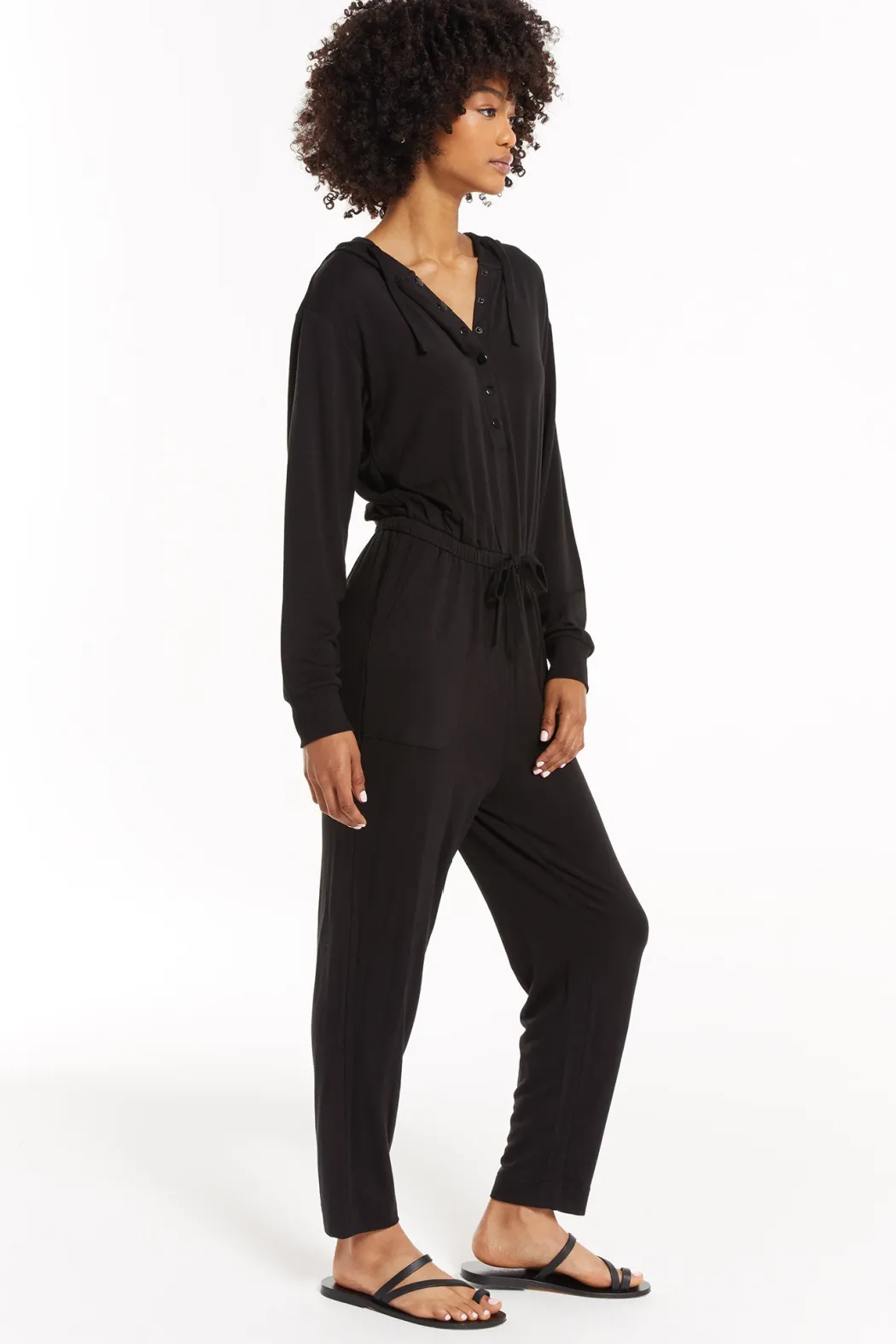 Lisse Henley Jumpsuit