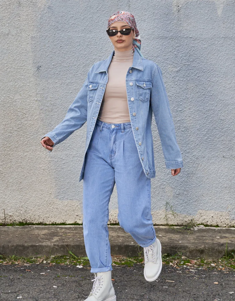 Long Denim Jacket