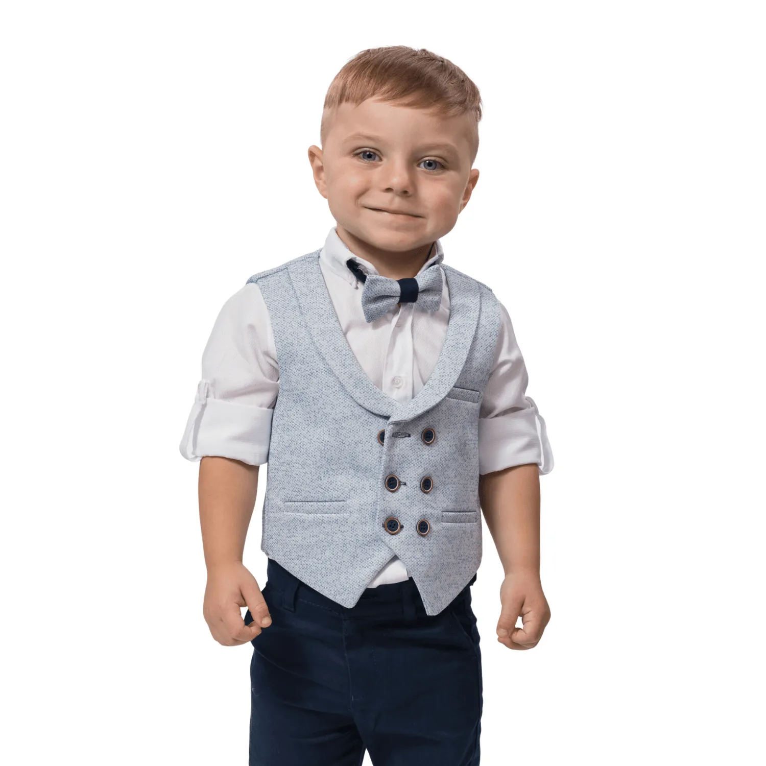 Macho Blue Formal Boys Suit