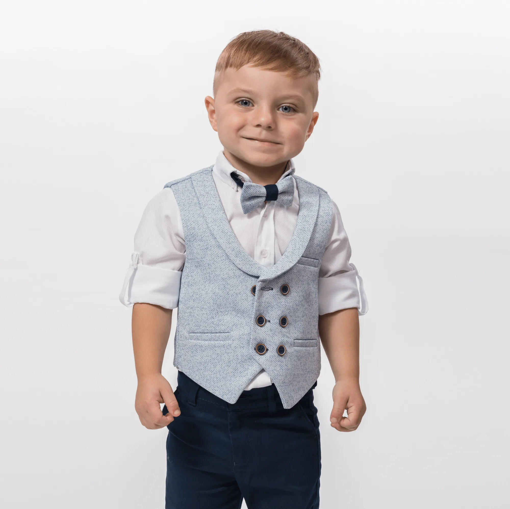 Macho Blue Formal Boys Suit