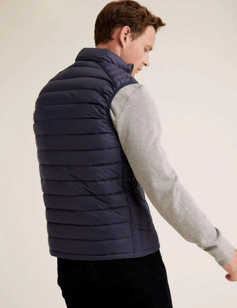 M&S Mens S/L Parachute Gillet T16/6546