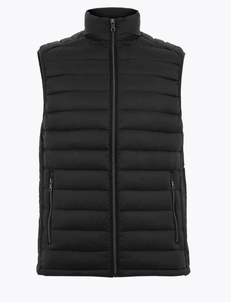 M&S Mens S/L Parachute Gillet T16/6546