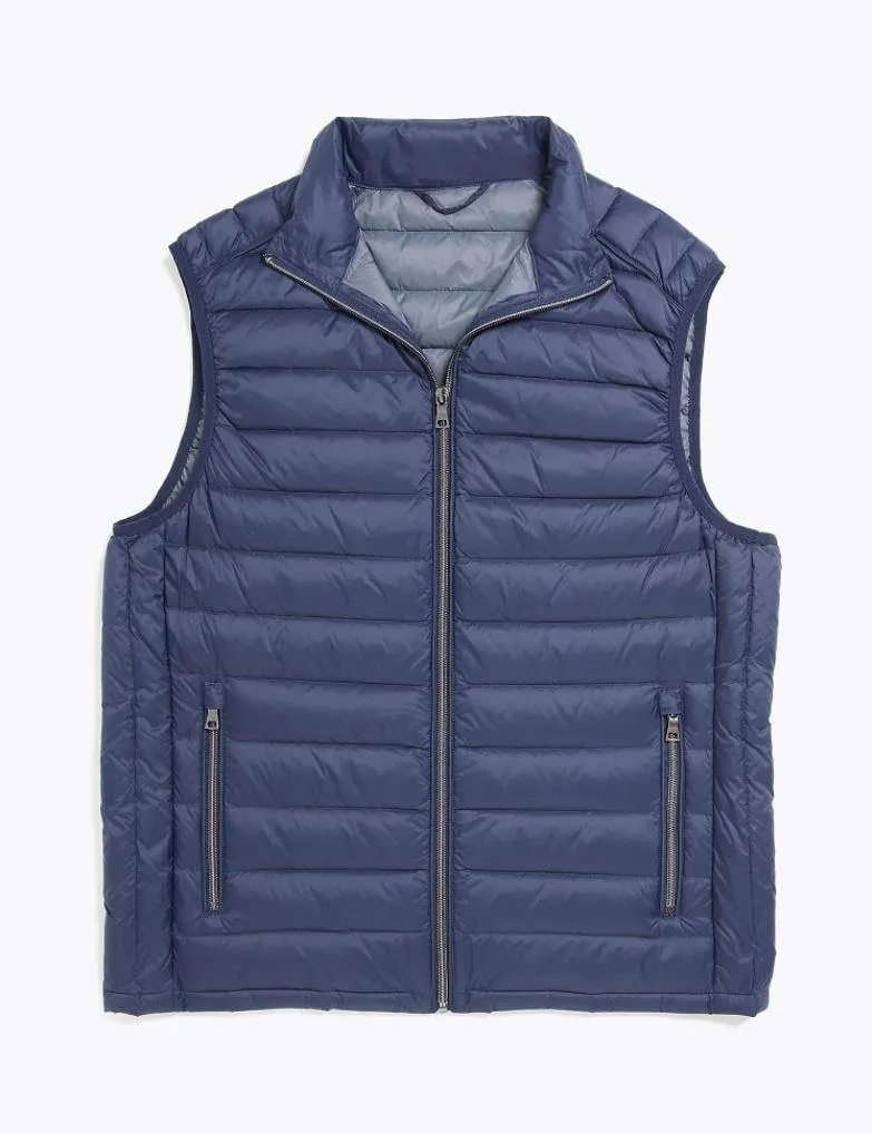 M&S Mens S/L Parachute Gillet T16/6546