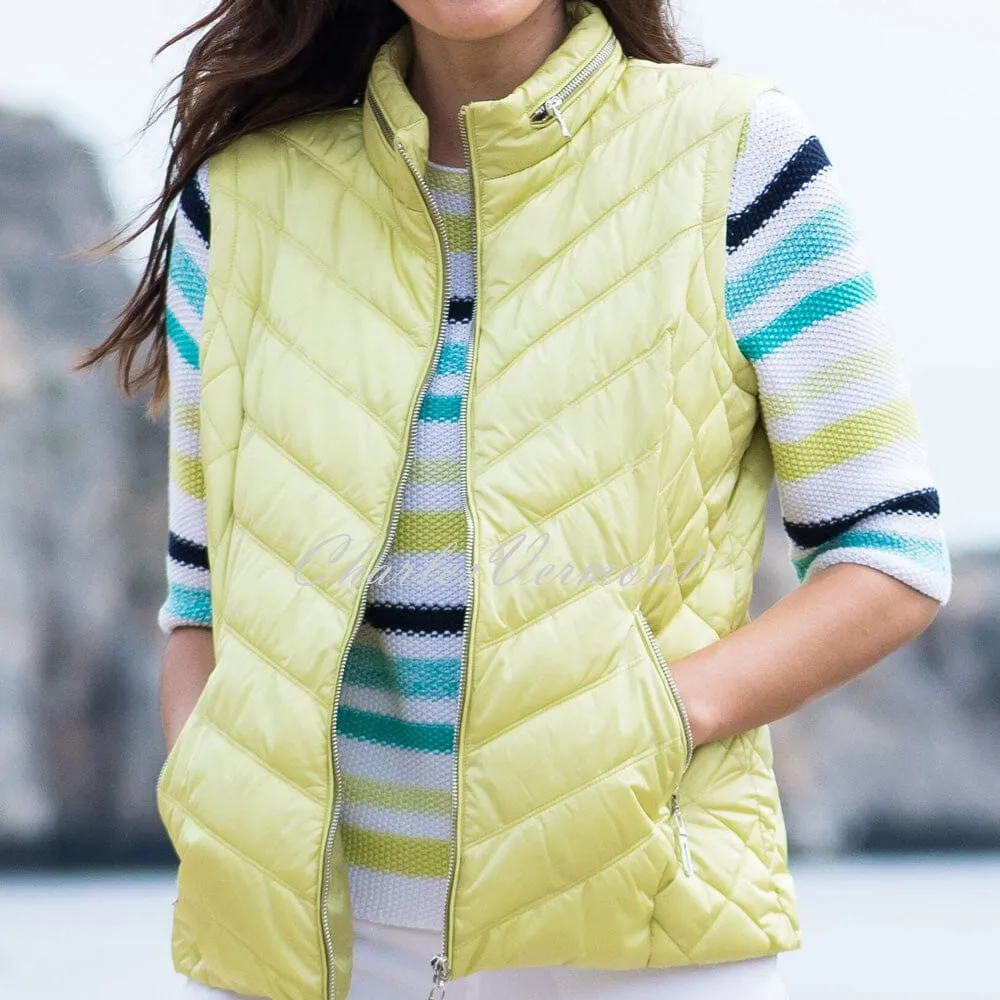 Marble Gilet – Style 5739-163 (Lemon-Lime)