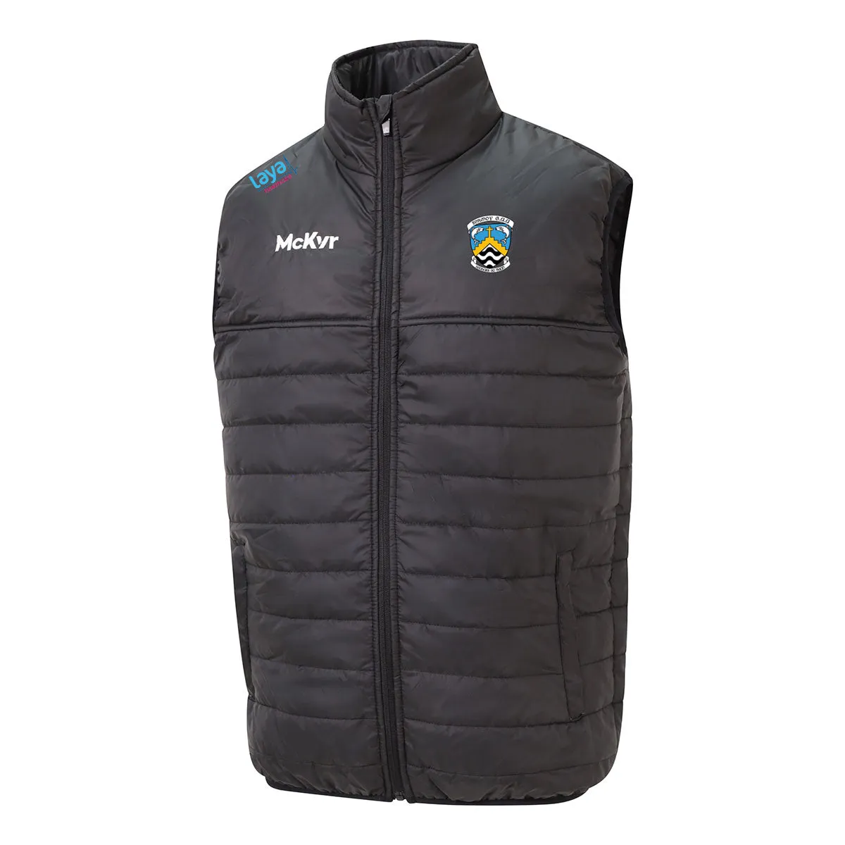 Mc Keever Fermoy GAA Core 22 Padded Gilet - Adult - Black