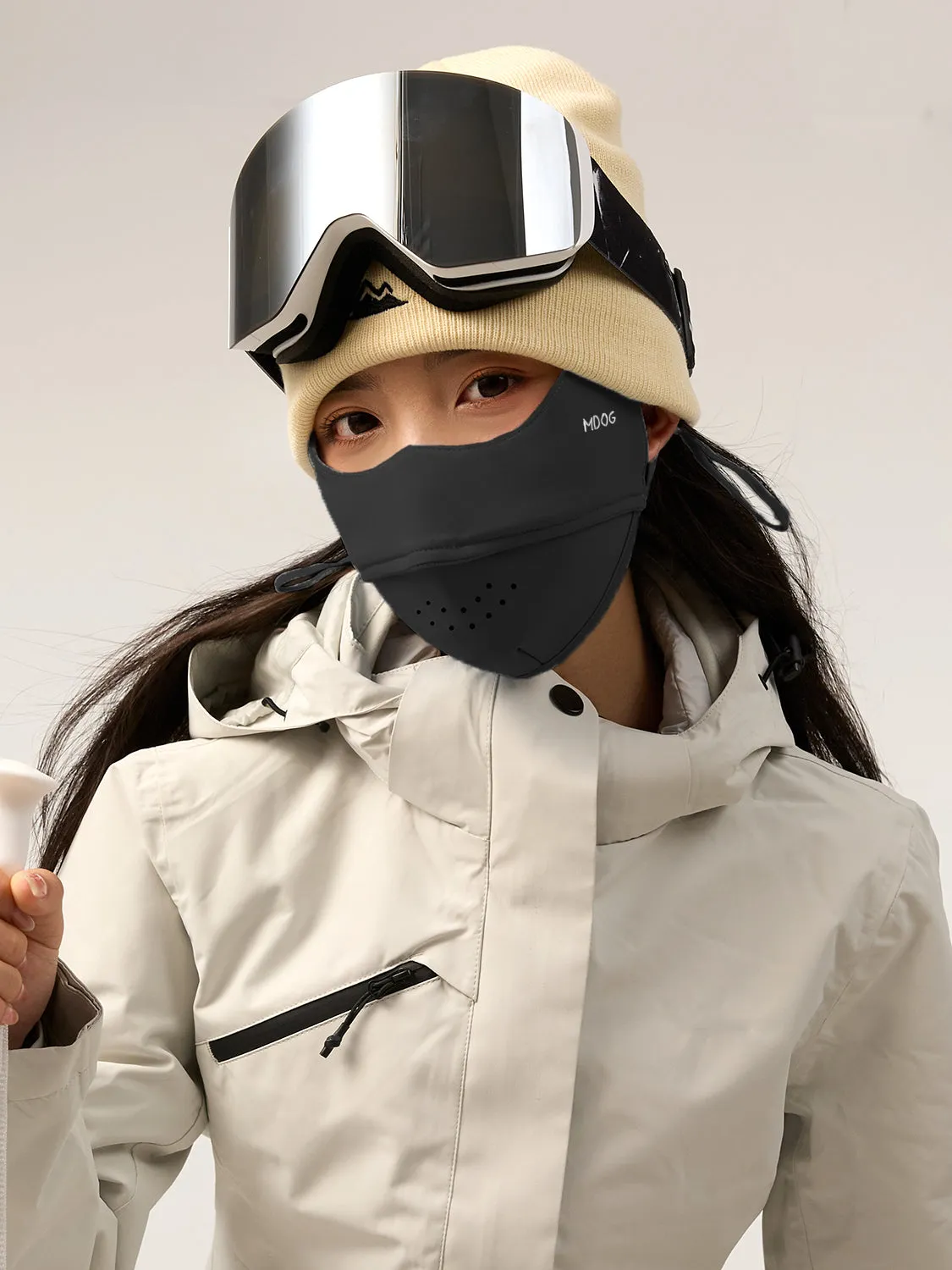 MDOG Winter Outdoor Waterproof Fleece Face Mask UPF200 