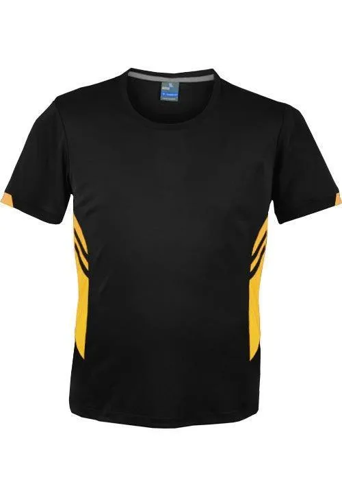 Mens Tasman Tee Black/Gold