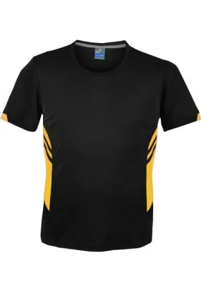 Mens Tasman Tee Black/Gold