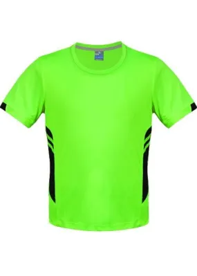 Mens Tasman Tee Neon Green/Black