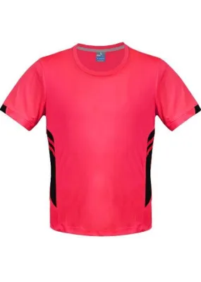 Mens Tasman Tee Neon Pink/Black