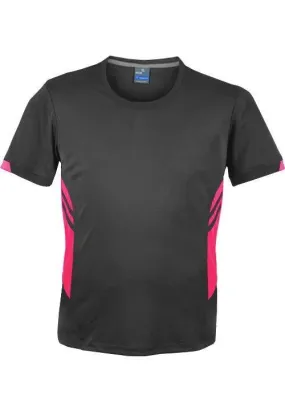 Mens Tasman Tee Slate/Neon Pink