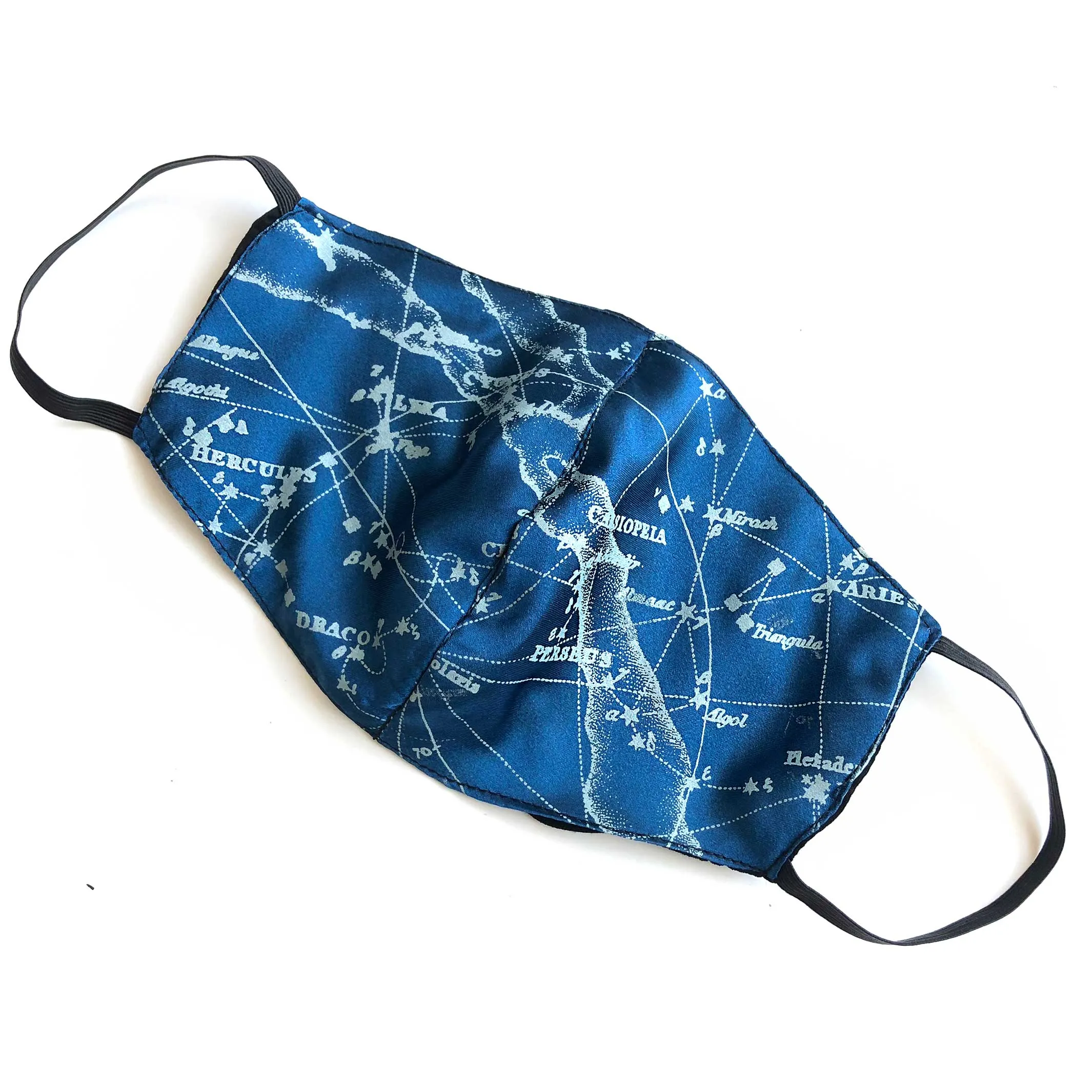 Milky Way Galaxy Face Mask, adjustable fabric face cover