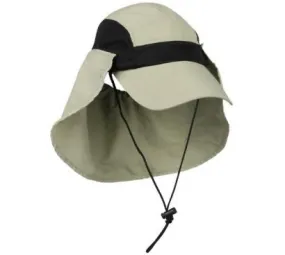 Moisture Wicking Cap With Removable Neck Guard