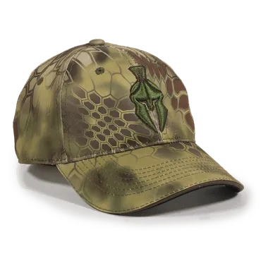 Moisture Wicking Kryptek Camo Logo Hat