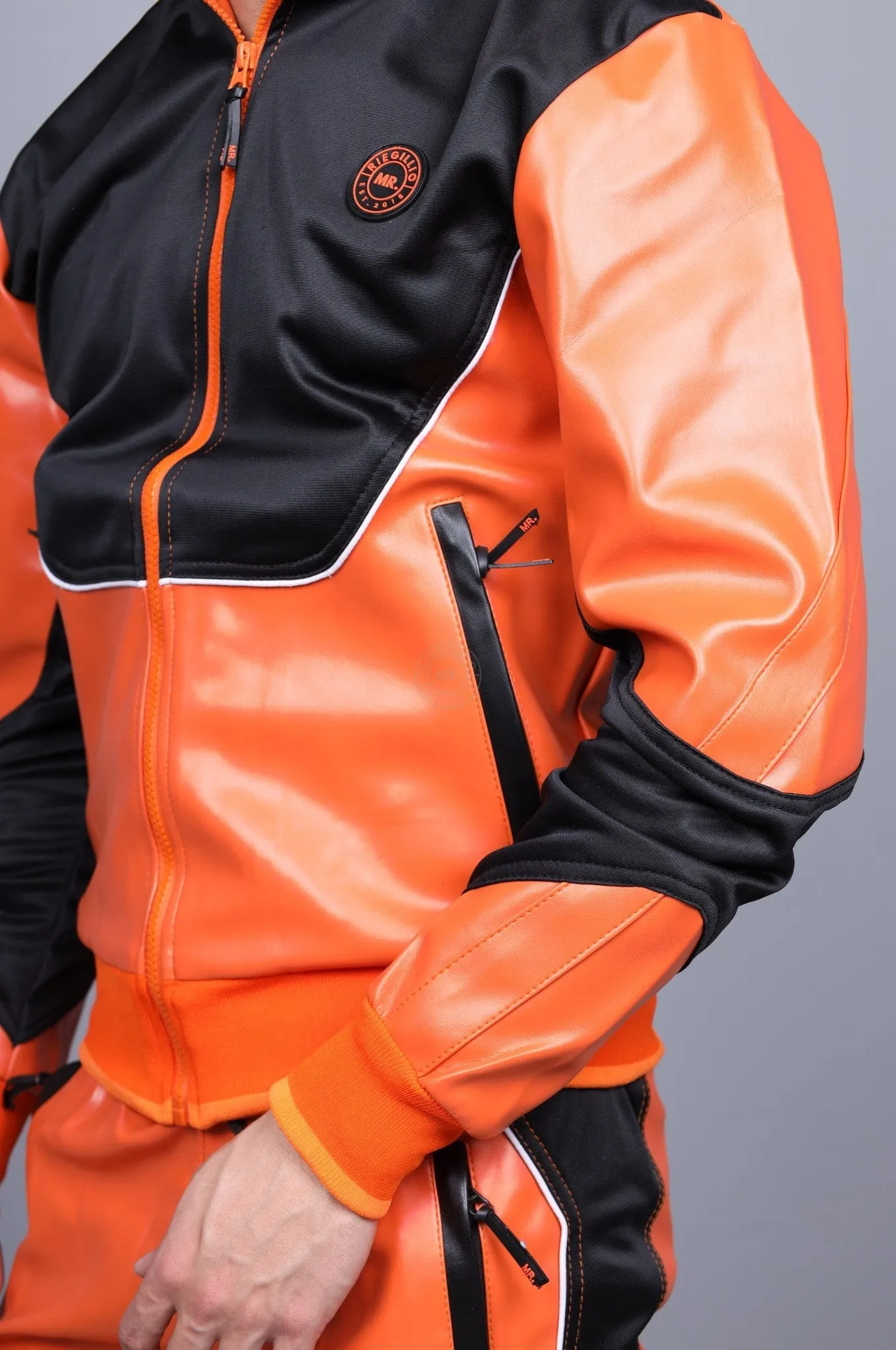 MR. 24 Tracksuit Jacket – Orange