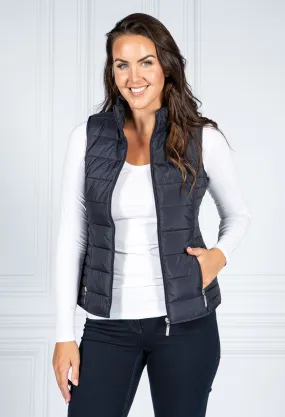 Navy Padded Gilet