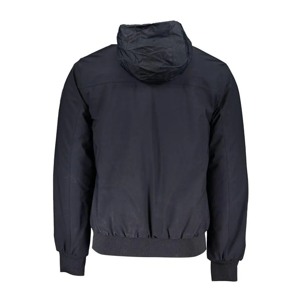 North Sails Blue Polyamide Men's Jacket