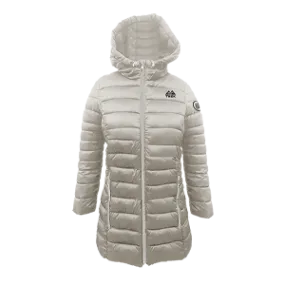 Northen Trek Women's hoody puffed long jacket