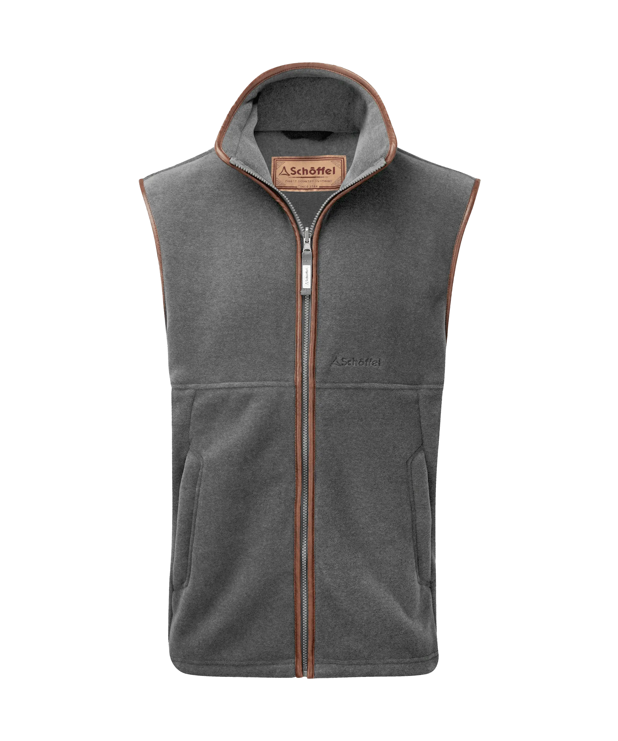 Oakham Fleece Gilet - Pewter