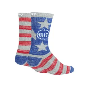 Operation Hat Trick OHT 47 Brand Unisex Moisture Wicking Arch Support Crew Socks