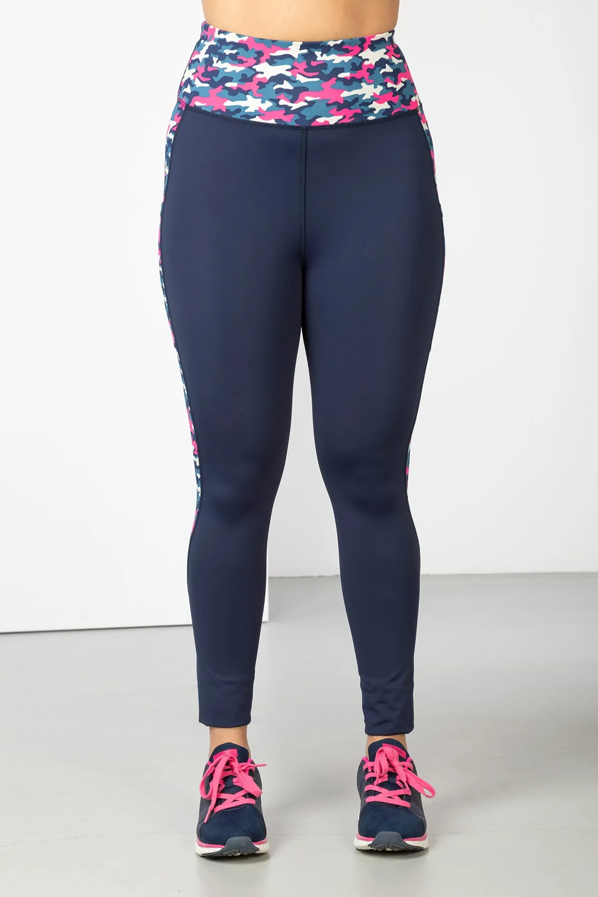 Patterned Sports Leggings - Skerne