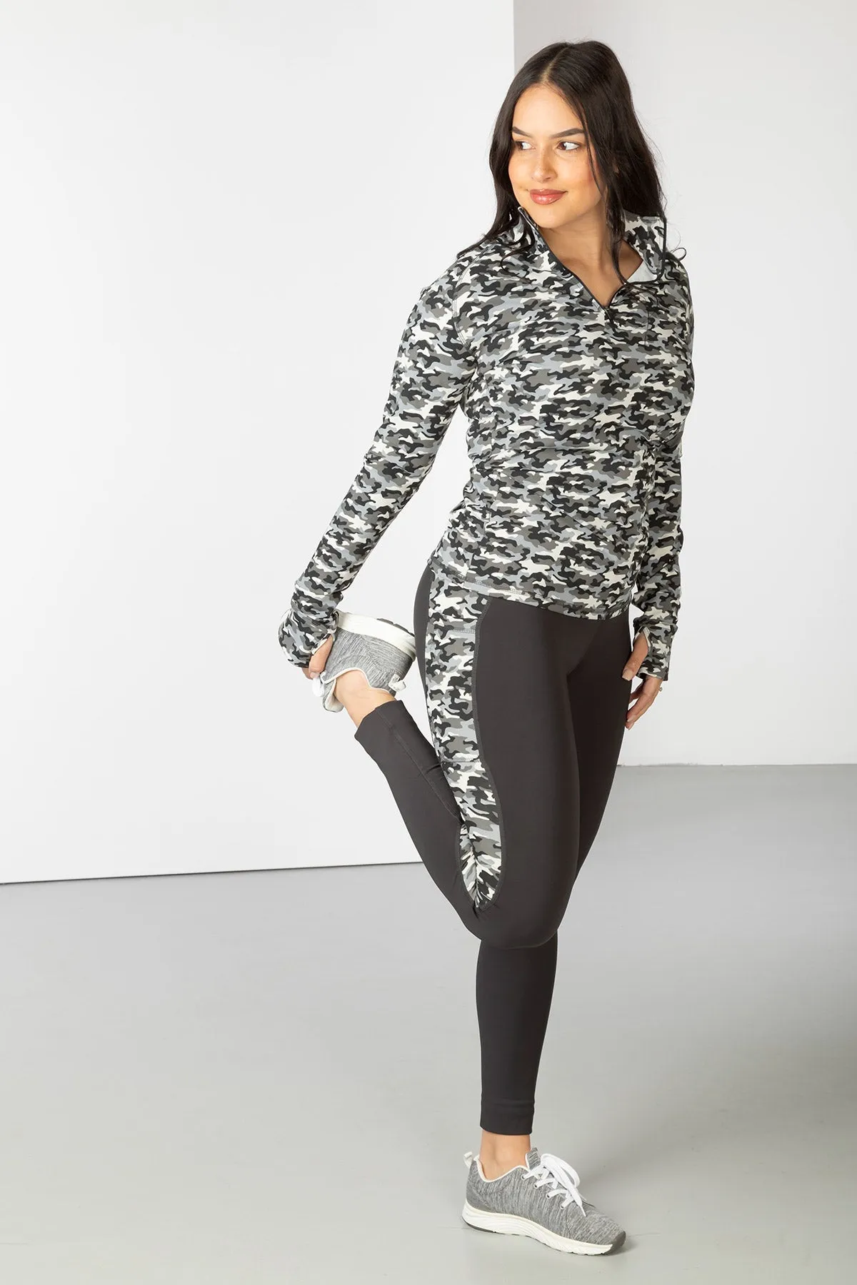 Patterned Sports Leggings - Skerne