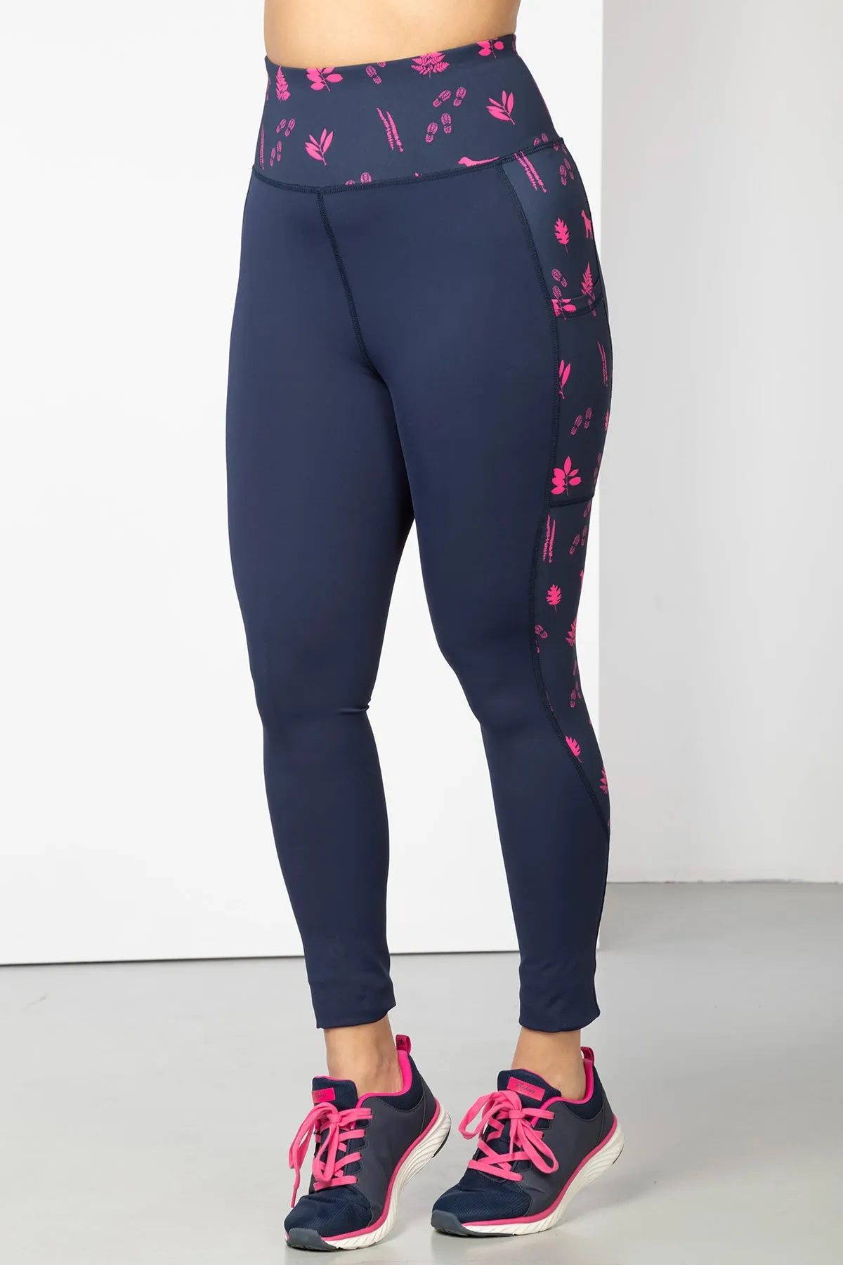 Patterned Sports Leggings - Skerne