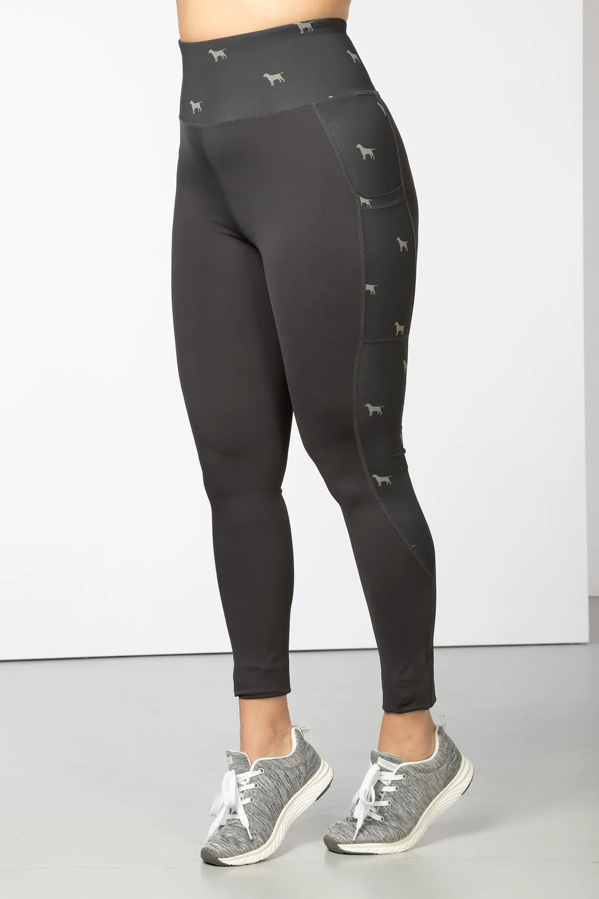 Patterned Sports Leggings - Skerne