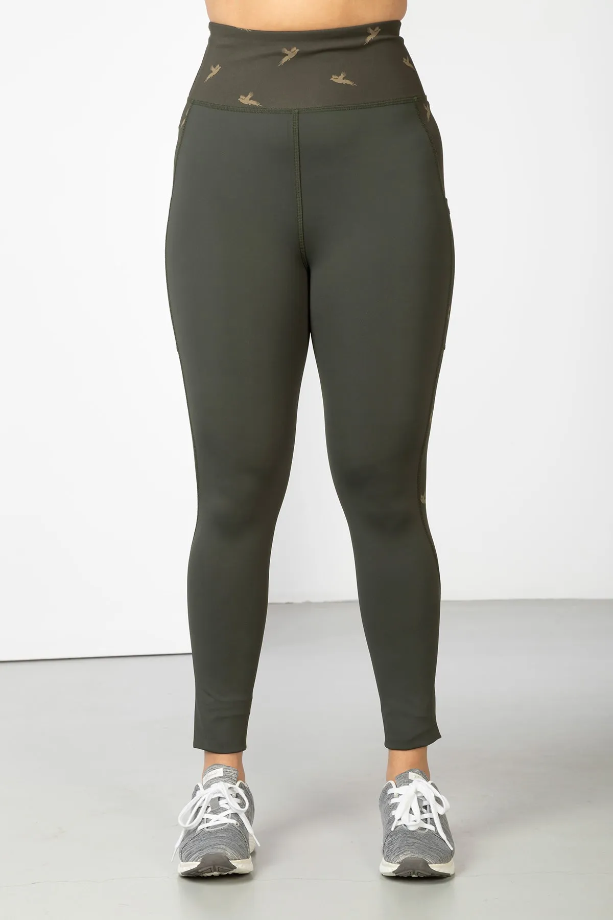 Patterned Sports Leggings - Skerne