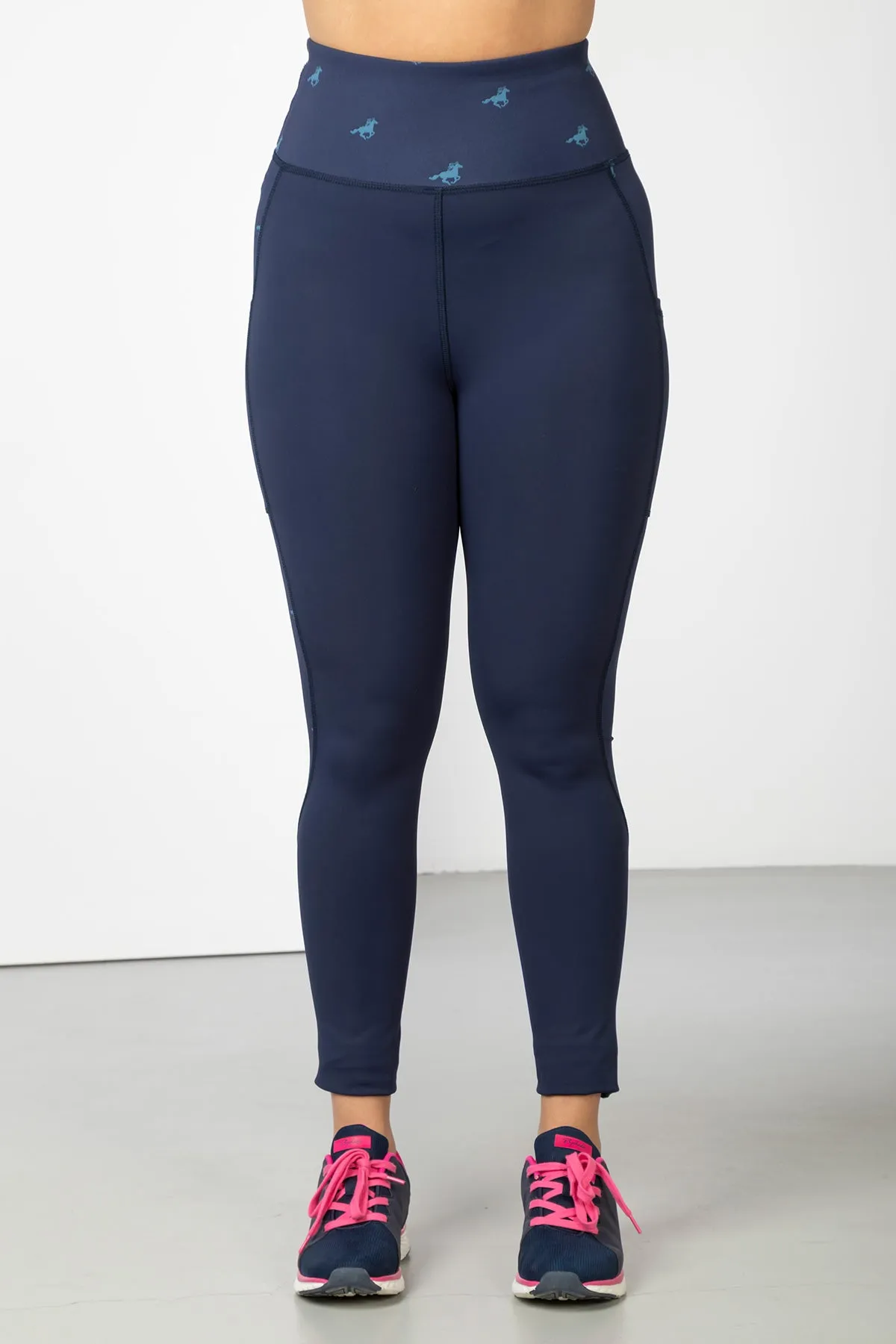 Patterned Sports Leggings - Skerne