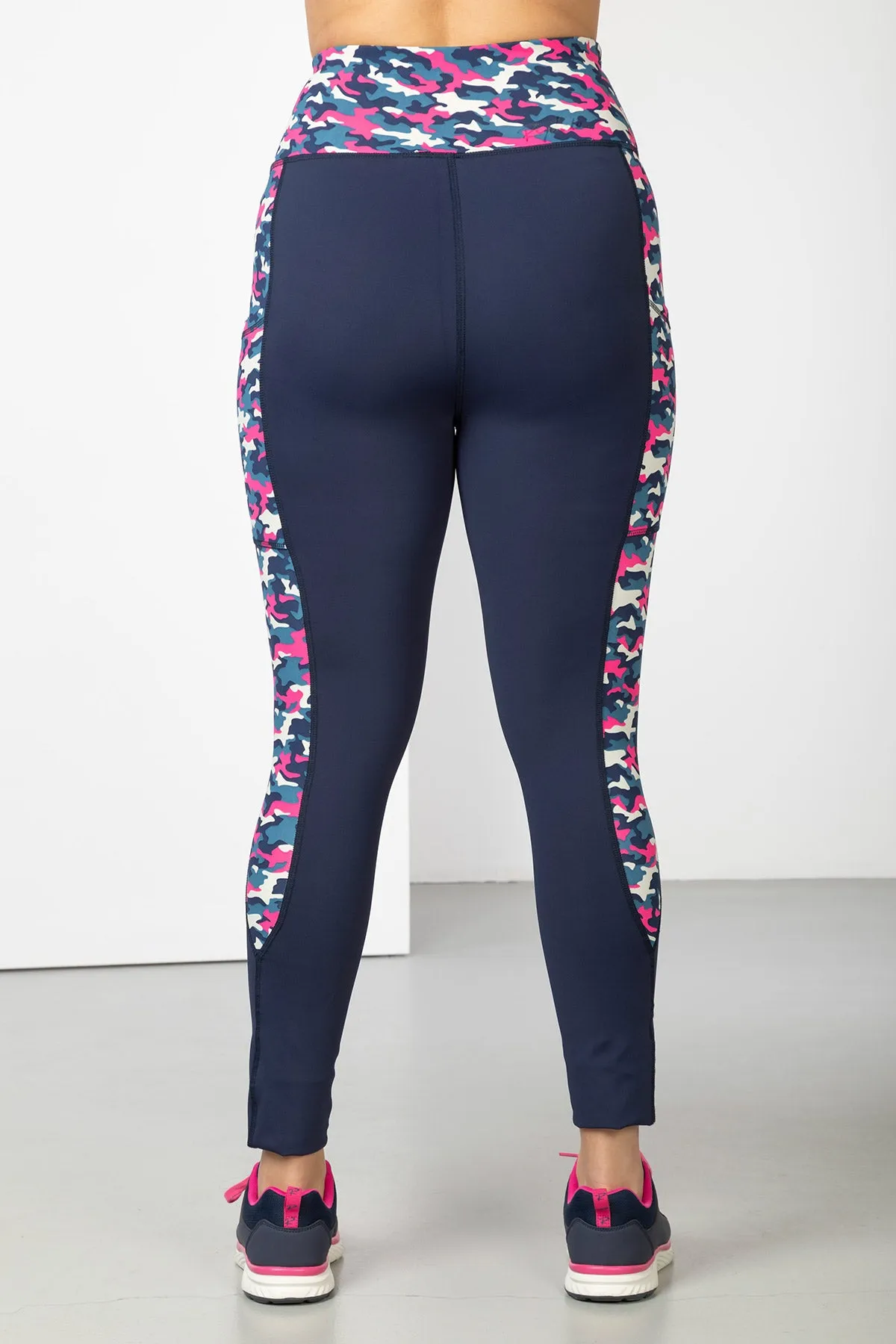 Patterned Sports Leggings - Skerne