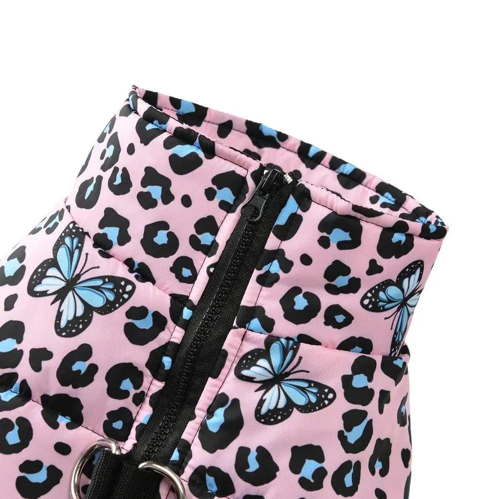 Pink Butterflies Dachshund Jacket