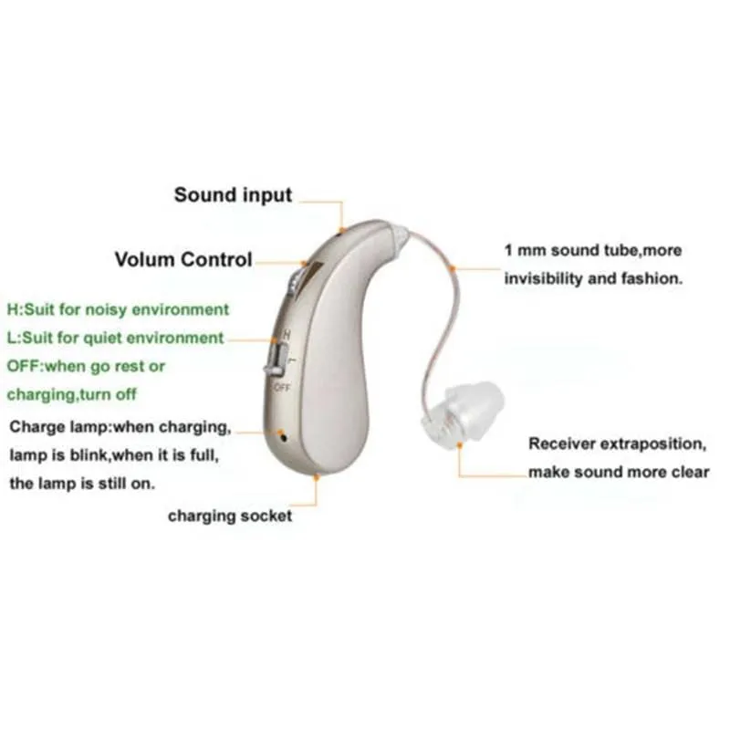 Rechargeable Digital Hearing Aid