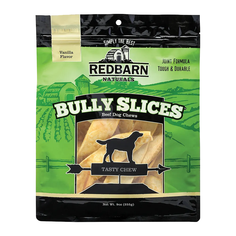 Redbarn Bully Slices Vanilla Flavor 9oz