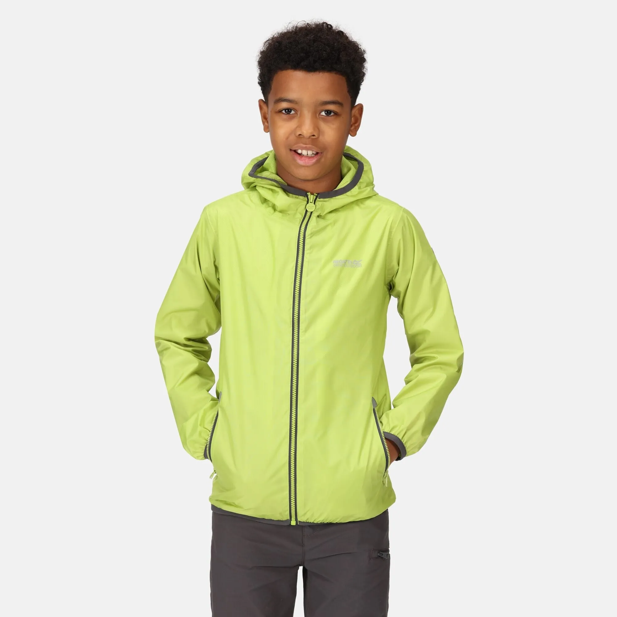 Regatta Kids Lever II Waterproof Packaway Jacket