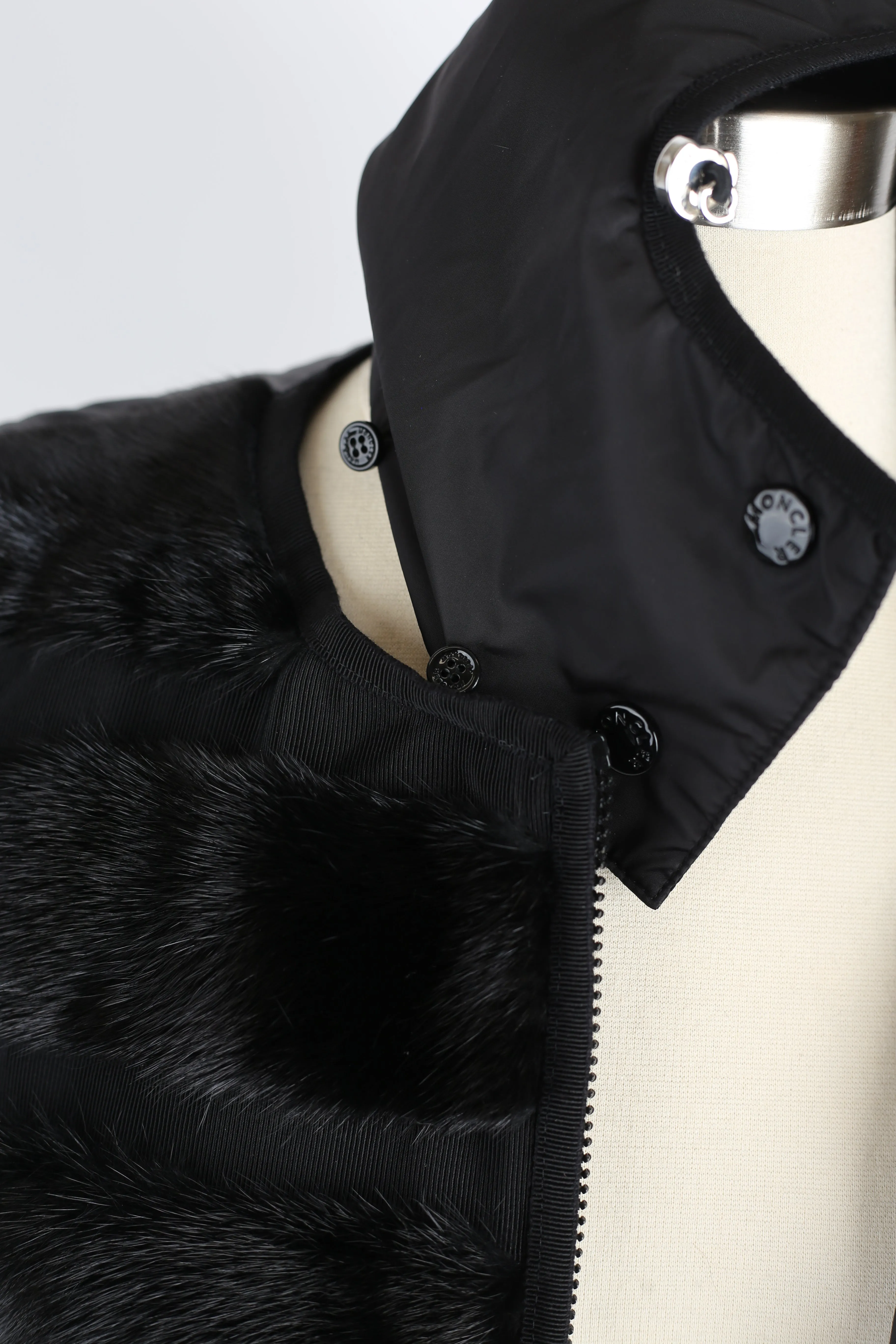 Riga Mink Front Down Jacket